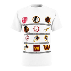 Washington Commanders History Tee White