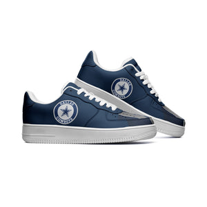 Dallas Cowboys Low Top Leather Sneakers