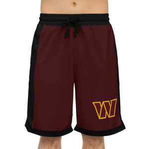 Washington Commanders Basketball Shorts