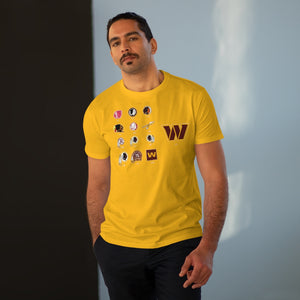 Redskins Commanders History Tee