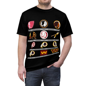 Washington Commanders History Tee Black