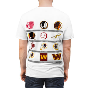 Washington Commanders History Tee White