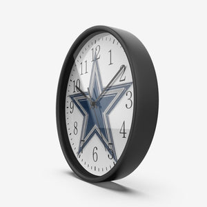 Dallas Cowboys Wall Clock Silent Quartz