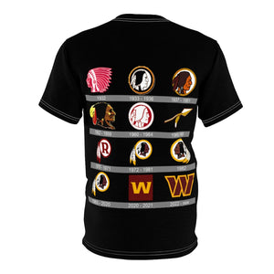 Washington Commanders History Tee Black