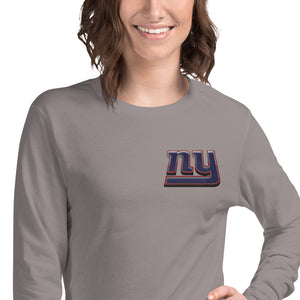 NY GIants Long Sleeve Tee